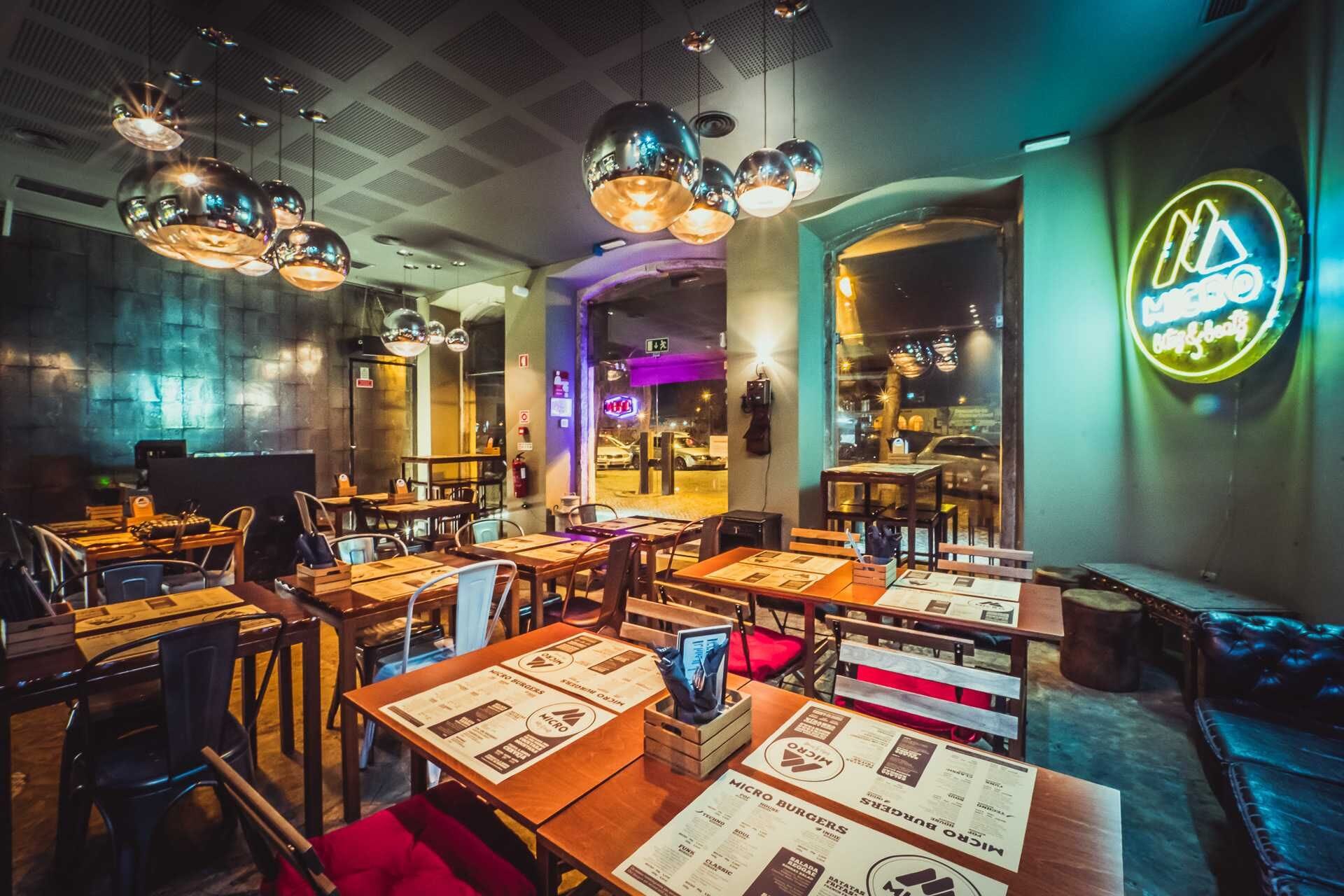 Micro burgers restaurant