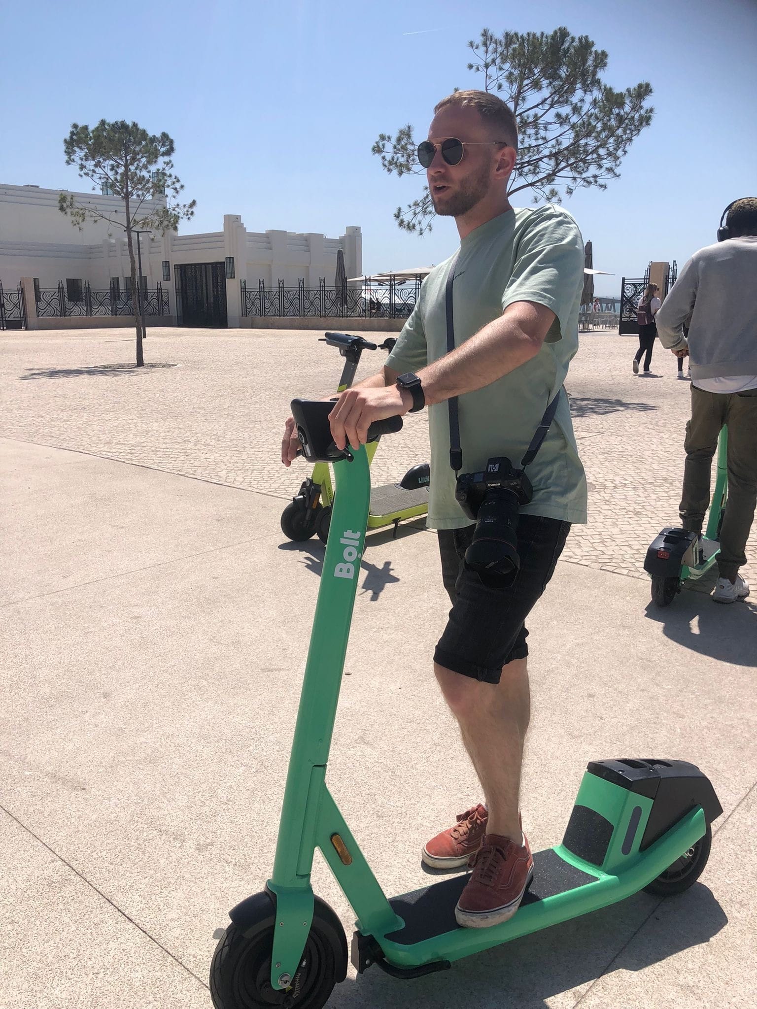 Elektrische step in Lissabon